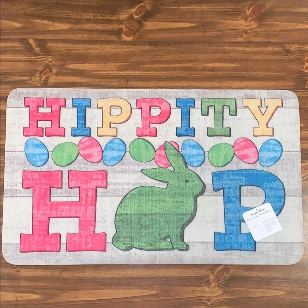 Hippity Hop Colorful Doormat